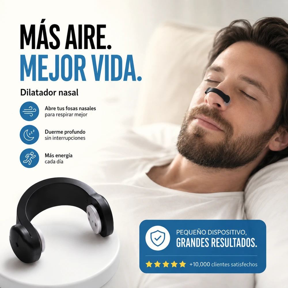 ¿Despiertas cansado aunque duermes 8 horas? Tu nariz puede ser el culpable
