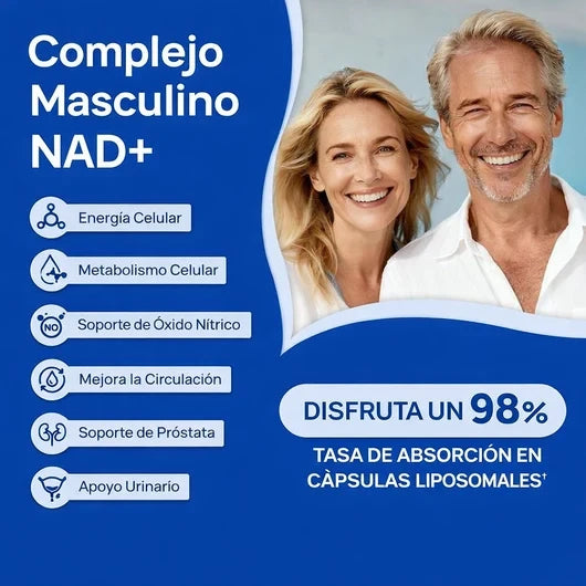 SELERB NAD FOR MEN - CUIDA TU PRÓSTATA Y RECUPERA TU CONFIANZA