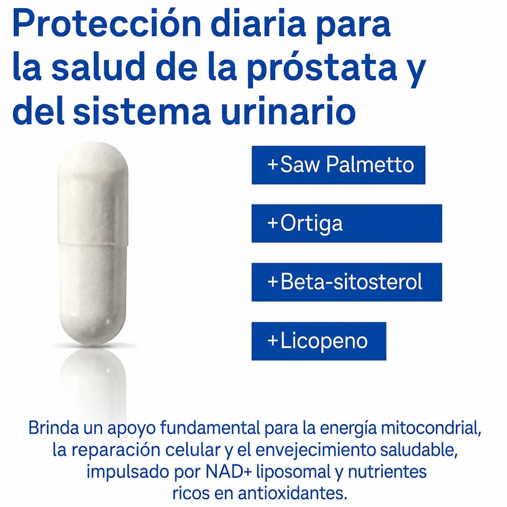 SELERB NAD FOR MEN - CUIDA TU PRÓSTATA Y RECUPERA TU CONFIANZA